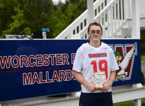 WPS junior Tucker Brown was named Eastern Shore Independent Athletic Conference Player of the Year for boys’ lacrosse. This past winter he was Player of the Year for basketball in addition to being voted MVP by his teammates. Brown was a captain and key attack/midfielder who helped lead WPS to the ESIAC Tournament title. He is a highly competitive three-sport student-athlete who plans to continue his lacrosse career in college. Brown resides in Rehoboth Beach with his parents, Diane and Doug, and his younger brother Mason. His older brother Reece, a 2016 grad, currently attends James Madison University.