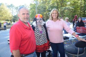 Event organizers were (l-r) Kenny Hopkins, camp manager; Barbara Reidinger, activity director; and Sandy Walker, secretary/treasurer.