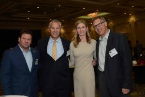 Enjoying FSCAA’s Anniversary are (l-r) Ray Ebaugh, Rep. Lyndon Yearick, Kristen Higgins and Greg Coury. FSCAA 52nd