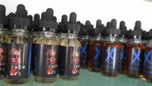 The new store has plenty of vape products for sale. CHRIS FLOOD PHOTO