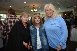 Chatting at the event are (l-r) Barbara Landon, Joyce Edgens and Spring Bash Committee member Debi Dow. CCF Spring Bash