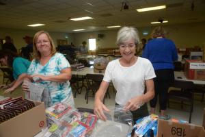 Backpack donations