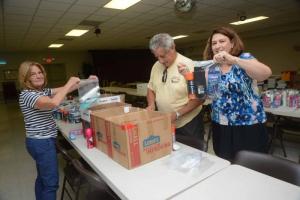 Backpack donations