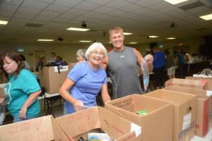 Backpack donations
