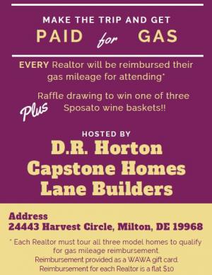 Realtor Event, Models, Incentives, Free Gas