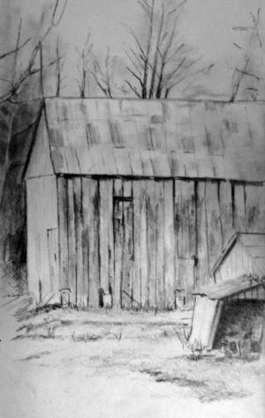 A barn study by Joe Terrone.