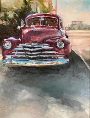 ”Still Running,” oil by Ray Ewing, Gallery One artist.
