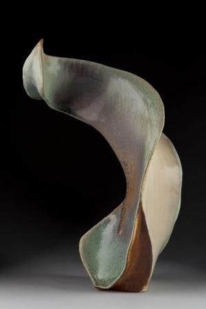 “Ritual,” stoneware clay by Lisa Battle, Rehoboth Art League exhibitor.