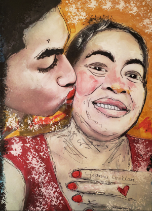 Harbeson-based artist Jeanne Locklair paints portraits from photographs and by commission.