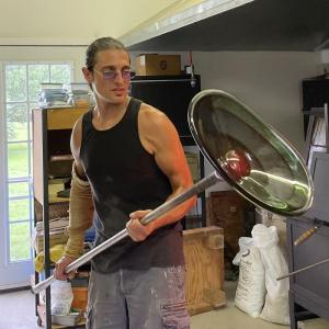 Artisan Justin Cavagnaro will demonstrate glassblowing during the 26th annual Southeastern Delaware Artists Studio Tour set for Nov. 12-13. SUBMITTED PHOTO