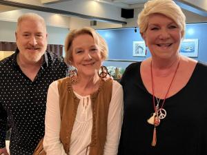 “The Education of Moi” performers shown are (l-r) John Flynn, Lisa Graff and Holly Lane. SUBMITTED PHOTO