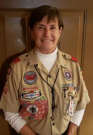 Louise Rathfon, a longtime volunteer with Boy Scouts of America, will serve as grand marshal for the 2023 Georgetown Christmas Parade. SUBMITTED PHOTO