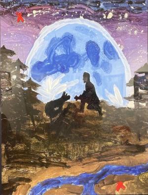 The Pacem in Terris Traveling Visionary Peace Youth Art Exhibition comprises 13 works by young Delaware artists. SUBMITTED PHOTO