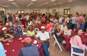 The crowd gets ready for the Chef Throwdown at the 2023 Southern Delaware Wine, Food & Music Festival. DAN COOK PHOTO