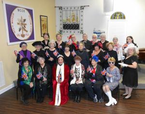 The sopranos of the CAMP Rehoboth Chorus dress the part for the British invasion. SUBMITTED PHOTOS