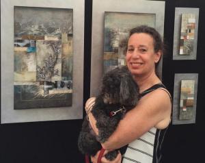 Laurie Fields is a contemporary mixed-media artist and a new Gallery One exhibitor. SUBMITTED PHOTOS