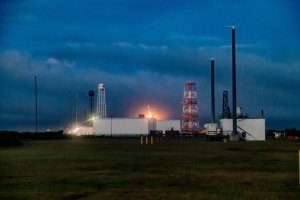 STEM teachers including Amie King were able to witness the RockSat-X mission launch at NASA Wallops Island.