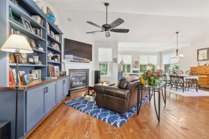 Built in Storage, Fireplace, Millsboro, Delaware Homes, Beach Homes, Real Estate, Delaware Realtor, Delaware Beaches, House Hunting, Real Estate Listing
