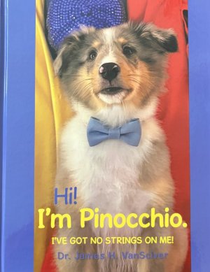 “Hi! I’m Pinocchio” author James VanSciver will hold signing events Oct. 29 and Nov. 8 in Lewes. SUBMITTED PHOTO