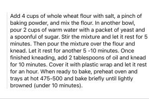 Pie dough recipe