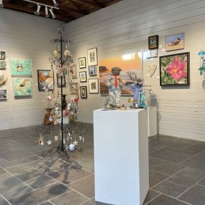 Member artwork fills the Corkran, Tubbs and Ventures galleries at Rehoboth Art League.
