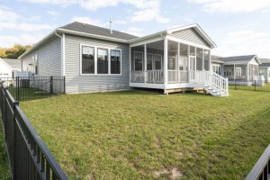 fenced yard private lot beach house 