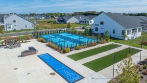 amenities pool pickleball luxury beach