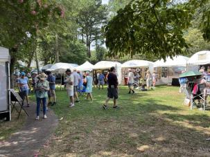 Outdoor Art Festivals Annually in August at Rehoboth Art League