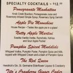 Delicious Fall Concoctions at The Plaza Pub