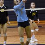 Katie Knarr gets one of her four assists.