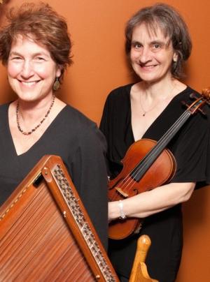 Maggie Sansone, left, and Andrea Hoag will perform March 3 in the 3rd Annual Celtic Duo Concert at St. Peter's Episcopal Church in Lewes. SOURCE SUBMITTED