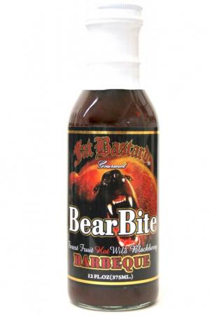 Fat Bastard Bear Bite Forest Fruit Hot Wild Black Berry Barbecue Sauce