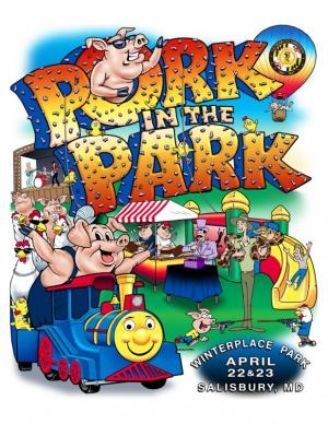 Pork in the Park, Salisbury, festival, Maryland, BBQ, barbecue, barbeque, Wicomico, Eastern Shore, Delmarva