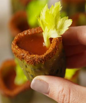 Dill Pickle Bloody Mary Shooters Recipe
