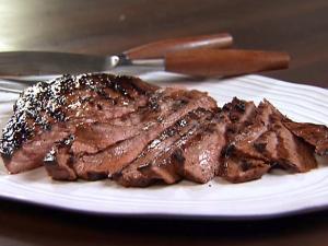 Champagne Mustard Marinated Flank Steak Recipe