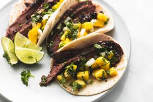 Jamaican Jerk Steak Tacos Recipe