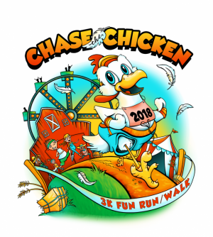 Wicomico, Chase the Chicken, 3K, fun run, running, race, chicken, Wicomico County Fair, county fair