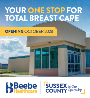 New Center for Breast Health building on Beebe’s Rehoboth Health Campus 