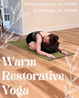 Yoga, restorative yoga, infrared heat yoga, hot yoga