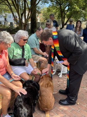 Lewes, Delaware, Animal Blessing, St. Francis, St. Peter's, fun, 12pm