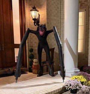 Cape junior Mia Jaoude’s creature from “A Quiet Place” is built with a jaw that moves like a human’s, and it contains devices that render fully supported arms. SUBMITTED PHOTOS