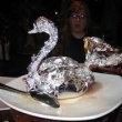 Foil Swan for Leftovers