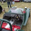 A 1961  Lotus Super Seven owned by Bill Tattersall of Frankford is a low rider.