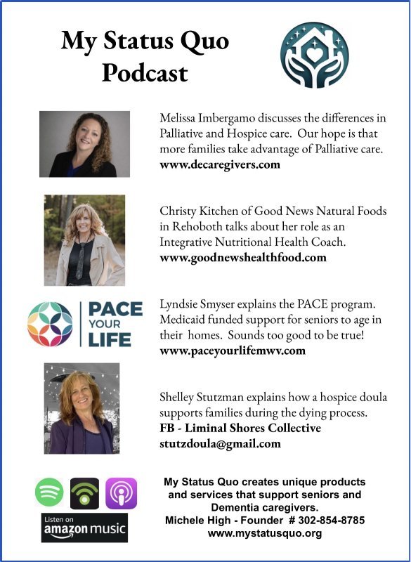 Our first podcasts are published and support aging in place in Sussex County and beyond!