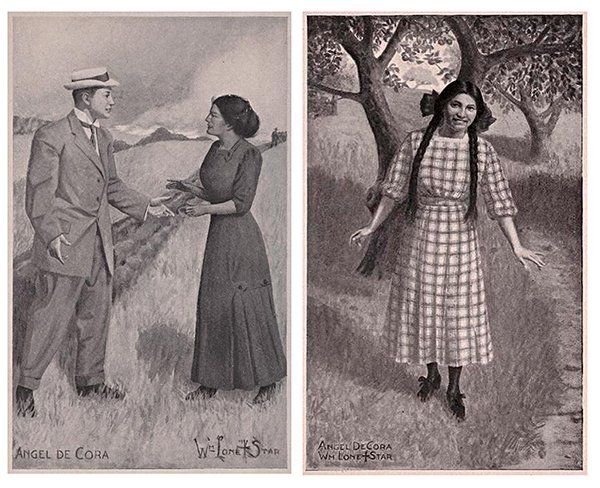 Illustrations for Yellow Star: A Story of East and West by Elaine Goodale Eastman