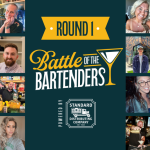 Bracket of the first round competing bartenders 