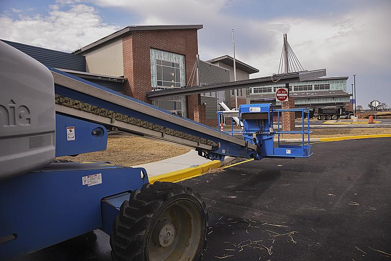 Although schools are closed until at least May 15, work continues at Sussex Consortium. DENY HOWETH PHOTOS