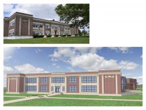 The original 1921 building will remain along Savannah Road.